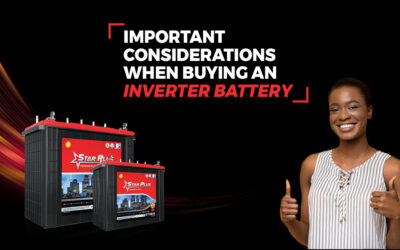 Important Considerations When Buying an Inverter Battery