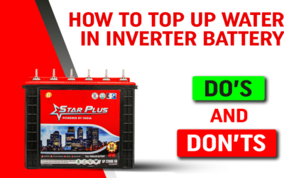 How to Top Up Water in Inverter Battery: Dos and Don’ts