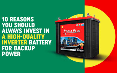 10 Reasons You Should Always Invest in a High-Quality Inverter Battery for Backup Power