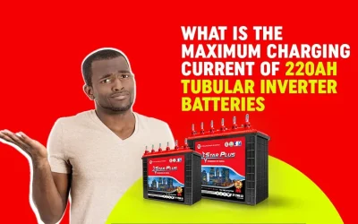 What is the Maximum Charging Current of 220Ah Tubular Inverter Batteries