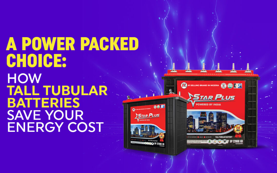 A Power Packed Choice: How Tall Tubular Batteries Save Your Energy Cost