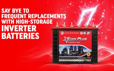 Say Bye To Frequent Replacements With High-Storage Inverter Batteries