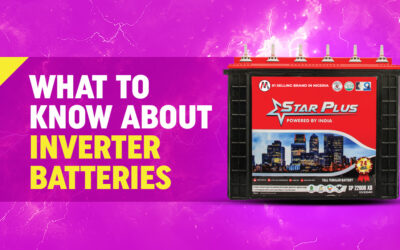 What to Know About Inverter Batteries