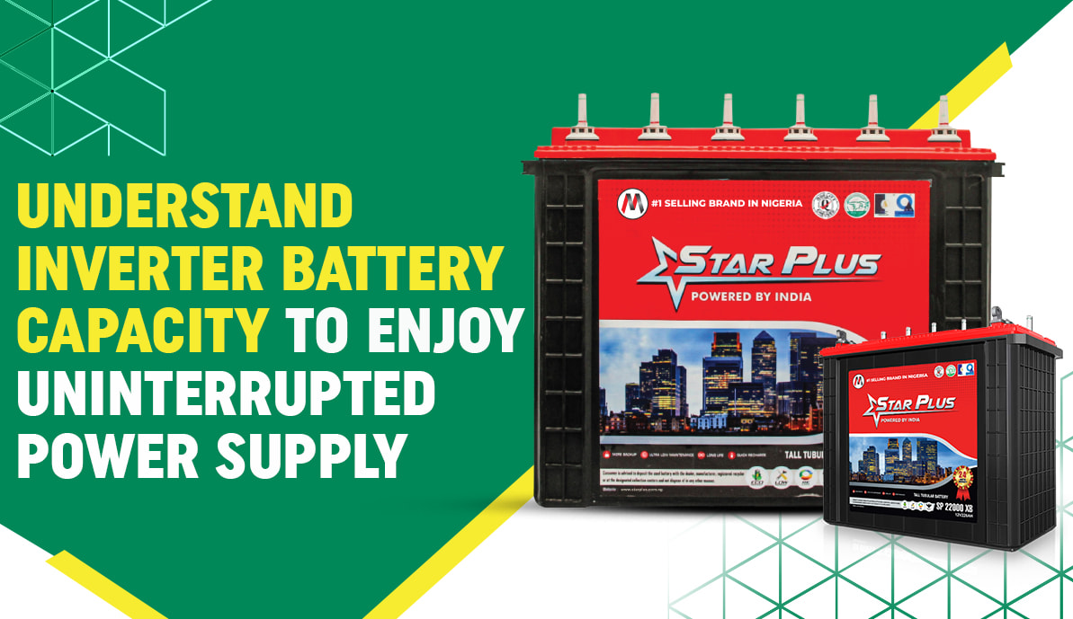 Inverter Battery Capacity To Uninterrupted Power Supply