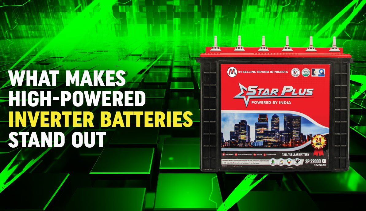 High-Powered Inverter Batteries