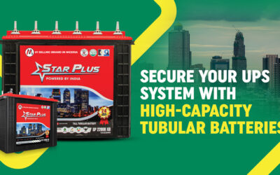 Secure Your UPS System with High-Capacity Tubular Batteries