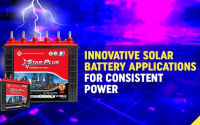 Innovative Solar Battery Applications for Consistent Power Backup