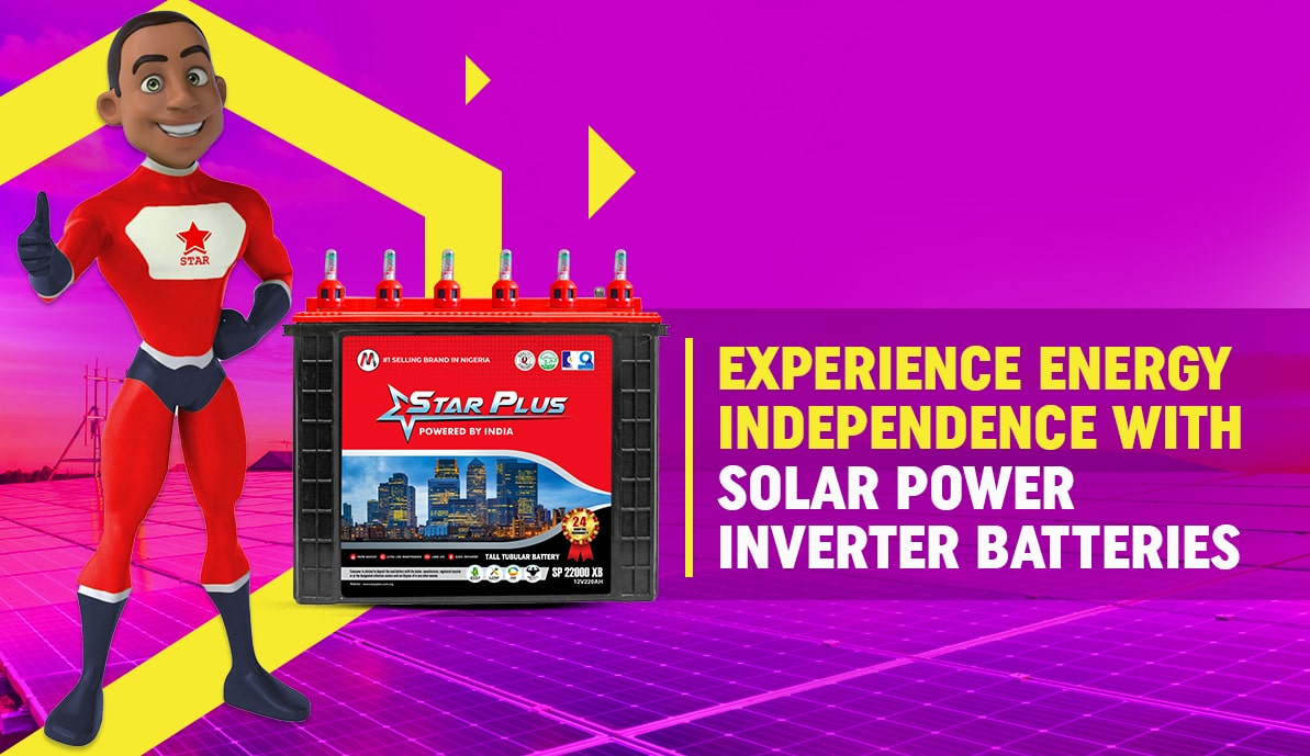 Experience Energy Independence with Solar Power Inverter Batteries