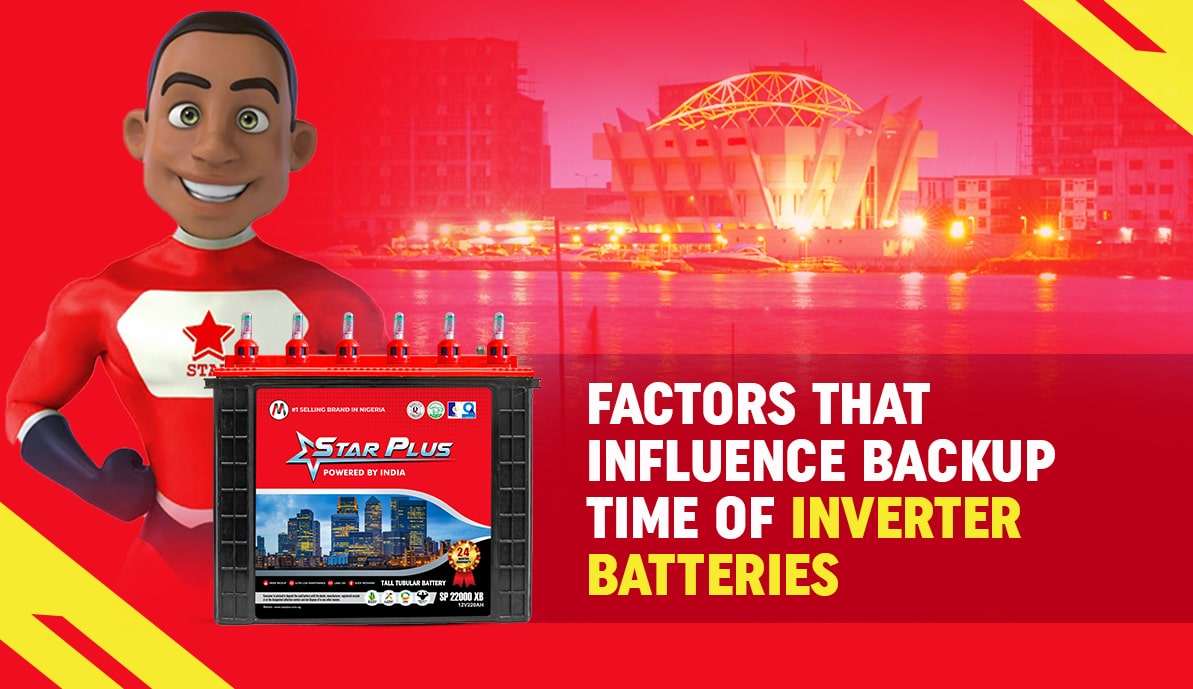 Factors That Influence Backup Time of Inverter Batteries