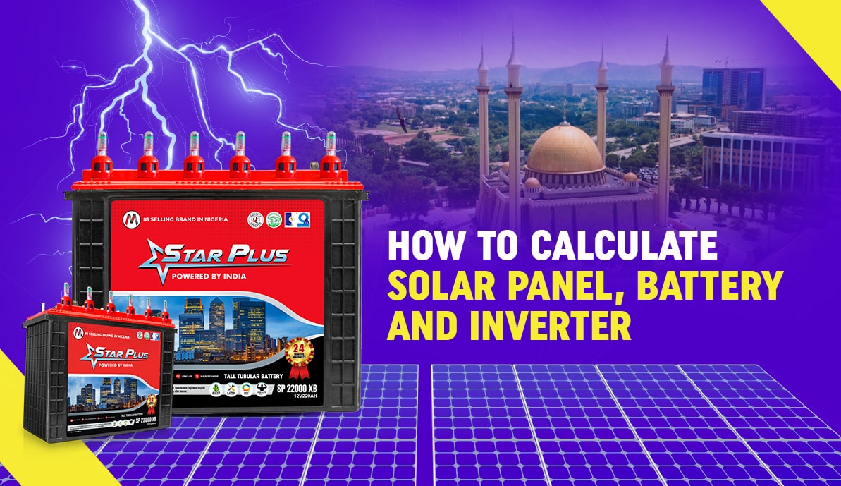 How to Calculate Solar Panel, Battery and Inverter