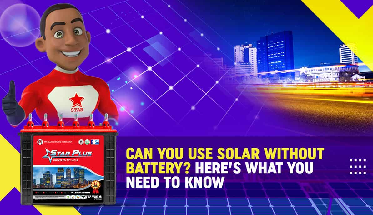 Can You Use Solar Without Battery Here’s What You Need to Know