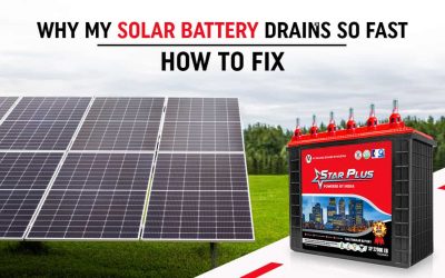 Why My Solar Battery Drains So Fast: How to Fix?