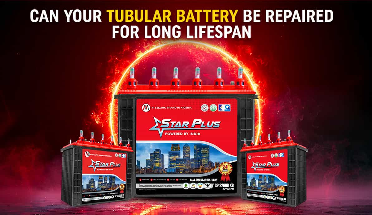 Can Your Tubular Battery Be Repaired for Long Lifespan