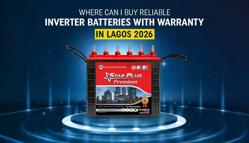Where can I buy reliable inverter batteries with warranty in Lagos 2026?