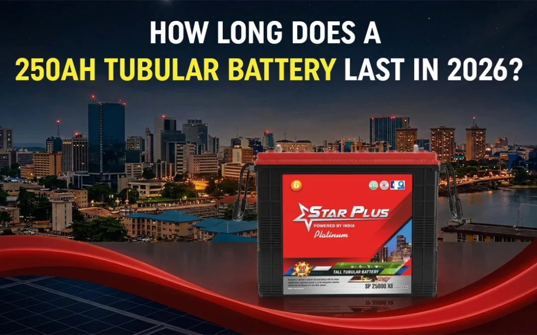 How Long Does a 250Ah Tubular Battery Last?