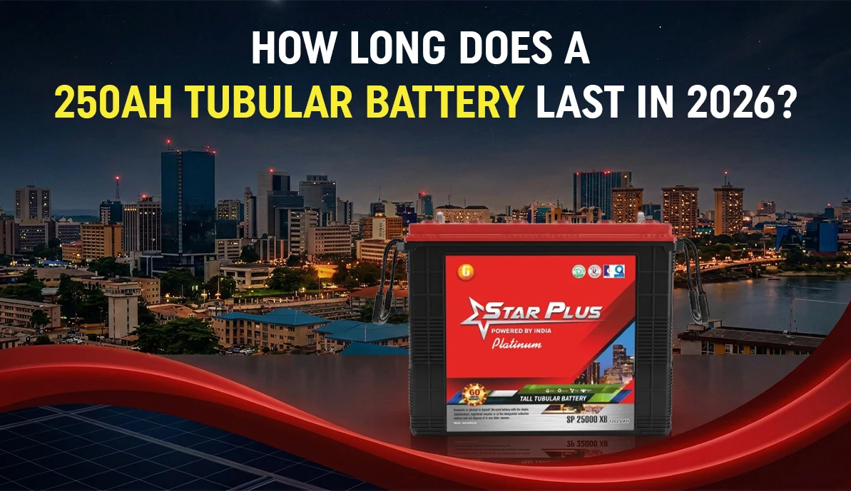 How Long Does a 250Ah Tubular Battery Last?